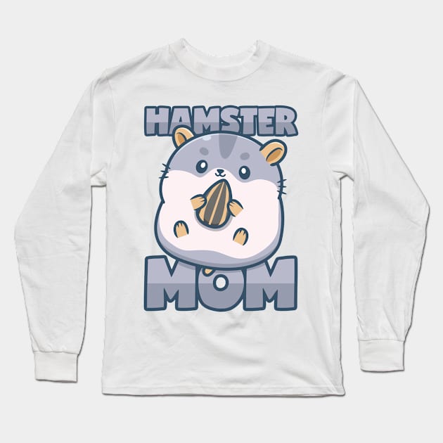 Hamster Mom Long Sleeve T-Shirt by voidea